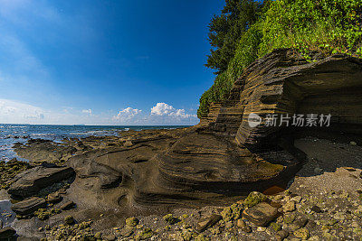 Volcanic island of weizhou island in Guangxi